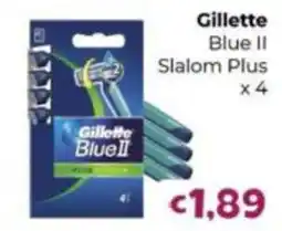 Le Bolle di Giù Giù Gillette Blue II Slalom Plus offerta