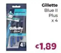 Le Bolle di Giù Giù Gillette Blue II Plus offerta