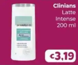 Le Bolle di Giù Giù Clinians Latte Intense offerta