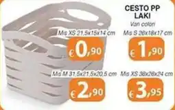 Bernava Cesto PP Laki offerta
