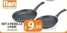 Bernava Set 2 padelle Lipari offerta