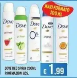 Azzurro Convenienza Dove deo spray offerta