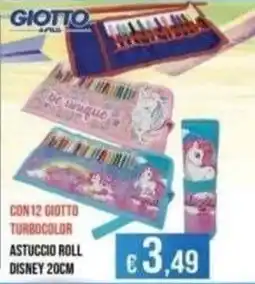 Azzurro Convenienza Giotto astuccio roll disney offerta