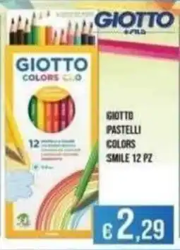 Azzurro Convenienza Giotto pastelli colors smile offerta