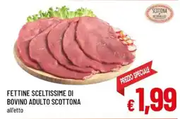 A&O Fettine sceltissime di bovino adulto Scottona offerta