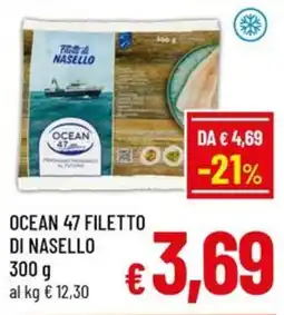 A&O OCEAN 47 FILETTO DI NASELLO offerta