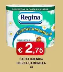 Orsini Market Carta igienica Regina camomilla offerta