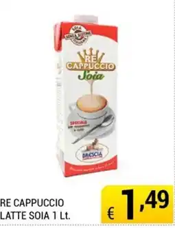 Samia Cash and Carry Re Cappuccio Latte Soia offerta