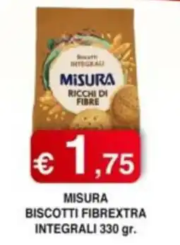 Orsini Market Misura biscotti fibrextra integrali offerta