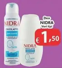 Bernava Deo NIDRA offerta