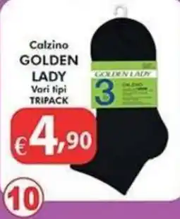Bernava Calzino Golden Lady offerta