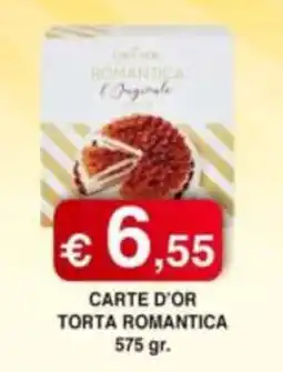 Orsini Market Carte d'or torta romantica offerta