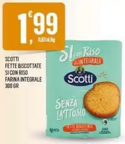 Vibian Fette biscottate si con riso farina integrale offerta