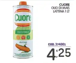Eurocash Cuore olio di mais offerta
