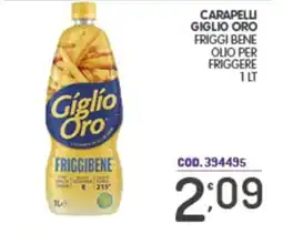 Eurocash Giglio Oro olio per friggere offerta
