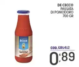 Eurocash De Cecco passata di pomodoro classica offerta