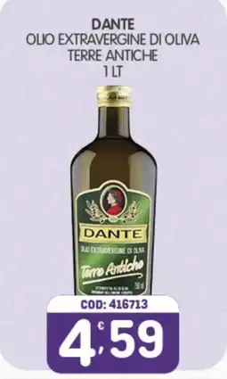 Eurocash Dante olio extravergine di oliva terre antiche offerta