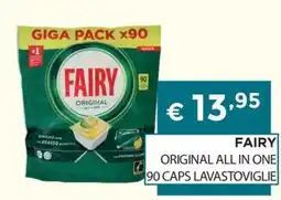DB detersivi Fairy Original All in One offerta