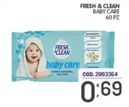Eurocash Fresh & Clean baby care offerta