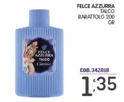 Eurocash Felce Azzurra Talco Classico offerta