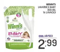 Eurocash Winni's Lavatrice Baby offerta
