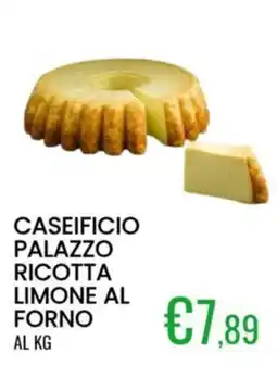 Sugros Caseificio Palazzo Ricotta Limone al Forno offerta