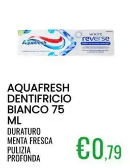 Sugros Aquafresh dentifricio bianco offerta