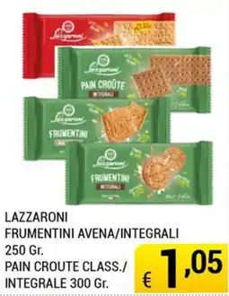 Samia Cash and Carry Lazzaroni Frumentini Avena/Integrali offerta