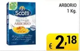Samia Cash and Carry Scotti riso italiano arborio offerta