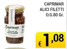 Samia Cash and Carry Caprimar alici filetti offerta