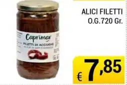 Samia Cash and Carry Caprimar filetti di acciughe offerta