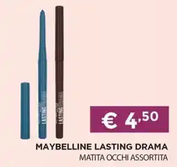 DB detersivi Maybelline Lasting Drama matita occhi assortita offerta