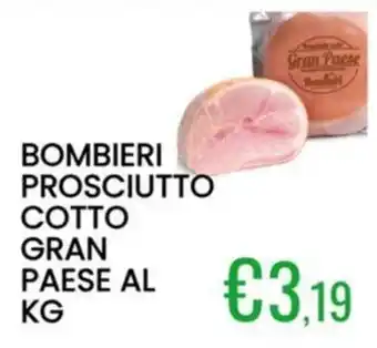 Prosciutto cotto Gran Paese Bombieri