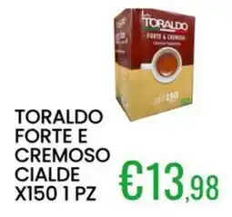 Sugros Toraldo forte e cremoso cialde offerta