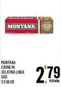 Vibian Montana carne in gelatina linea oro offerta