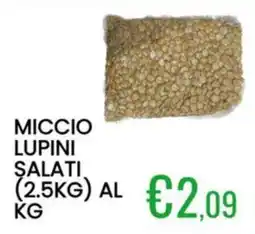 Sugros Miccio lupini salati offerta