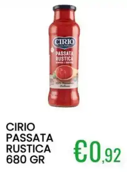 Sugros Cirio passata rustica offerta