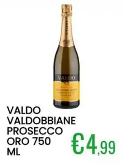 Sugros Valdo Valdobbiadene Prosecco ORO offerta
