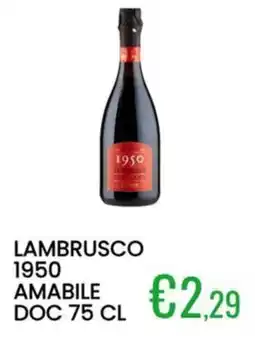Sugros Lambrusco 1950 Amabile offerta