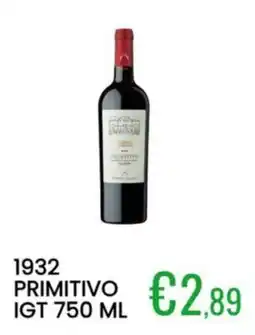 Sugros 1932 Primitivo offerta