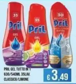 Azzurro Convenienza Pril Gel tutto in 1 offerta