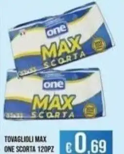 Azzurro Convenienza Tovaglioli Max One Scorta offerta