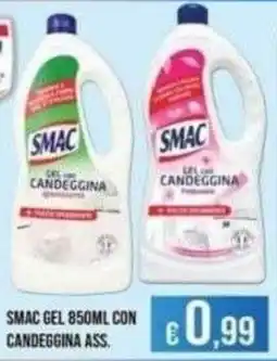 Azzurro Convenienza Smac gel con candeggina offerta