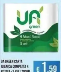Azzurro Convenienza UA Green carta igienica compatta offerta