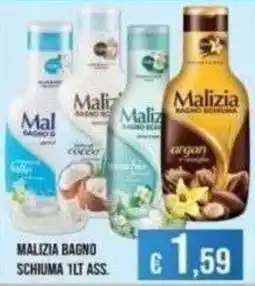 Azzurro Convenienza Malizia bagno schiuma offerta