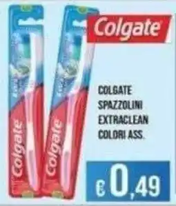 Azzurro Convenienza Colgate spazzolini extraclean colori ass. offerta