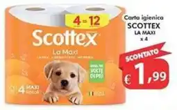 Bernava Carta igienica Scottex La Maxi offerta