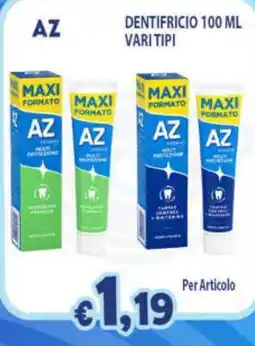 Opportunity Shop Dentifricio Maxi Formato AZ offerta