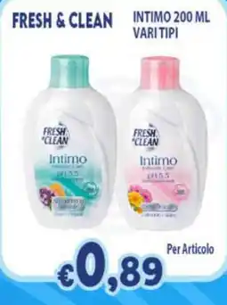 Opportunity Shop Fresh & Clean Intimo offerta