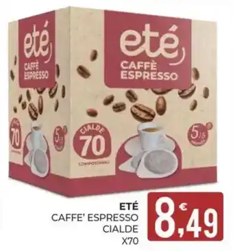 Eté Caffè Espresso Cialde